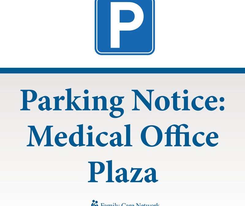 Parking at Squalicum, Whatcom Family Medicine during construction