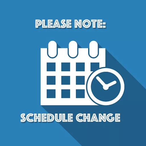 Schedule change icon