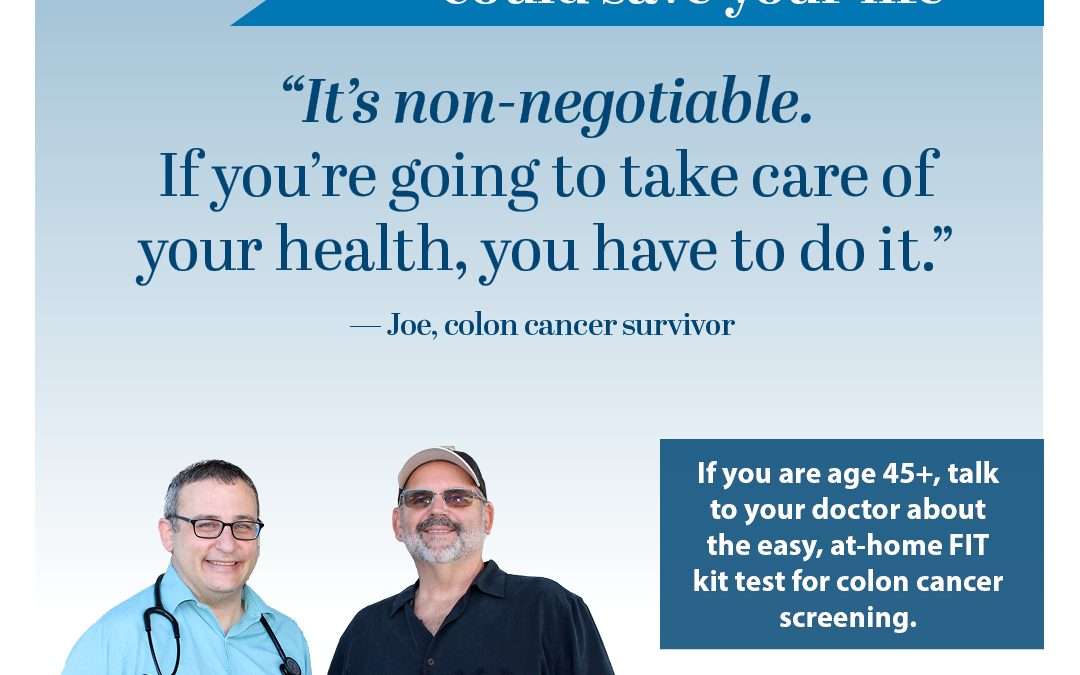 At-home screenings can help catch colon cancer early