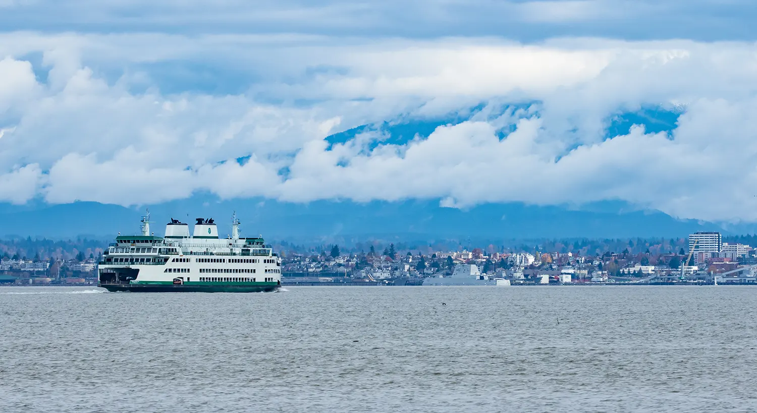 puget-sound-ferry Ferry on the Puget Sound